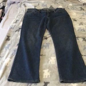 Ralph Lauren boot cut blue jeans wore twice like new